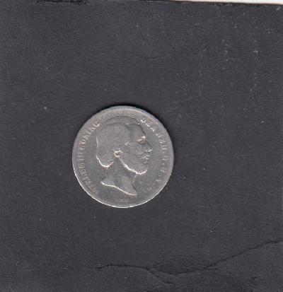 Beschrijving: 1/2 Gulden WILLEM III